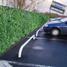 Topall d'aparcament per parterres